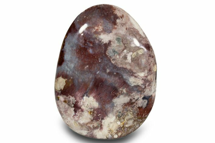 Polished Colorful Jasper and Agate Specimen - Madagascar #318387